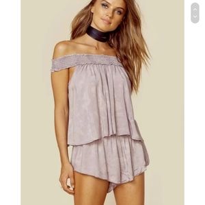 Blue Life Lilith Off The Shoulder Top